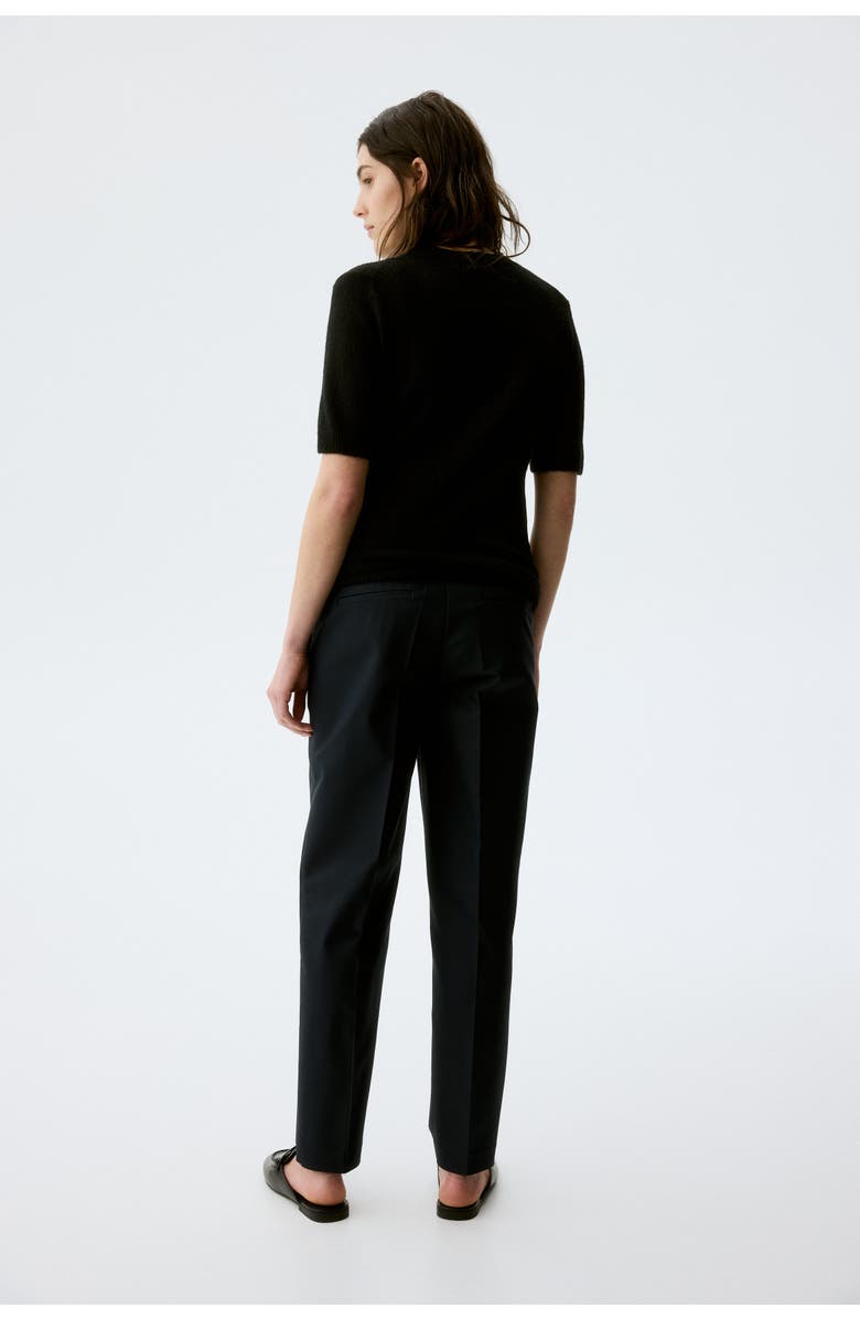 H&M Mama Cigarette Trousers, Alternate, color, Navy Blue