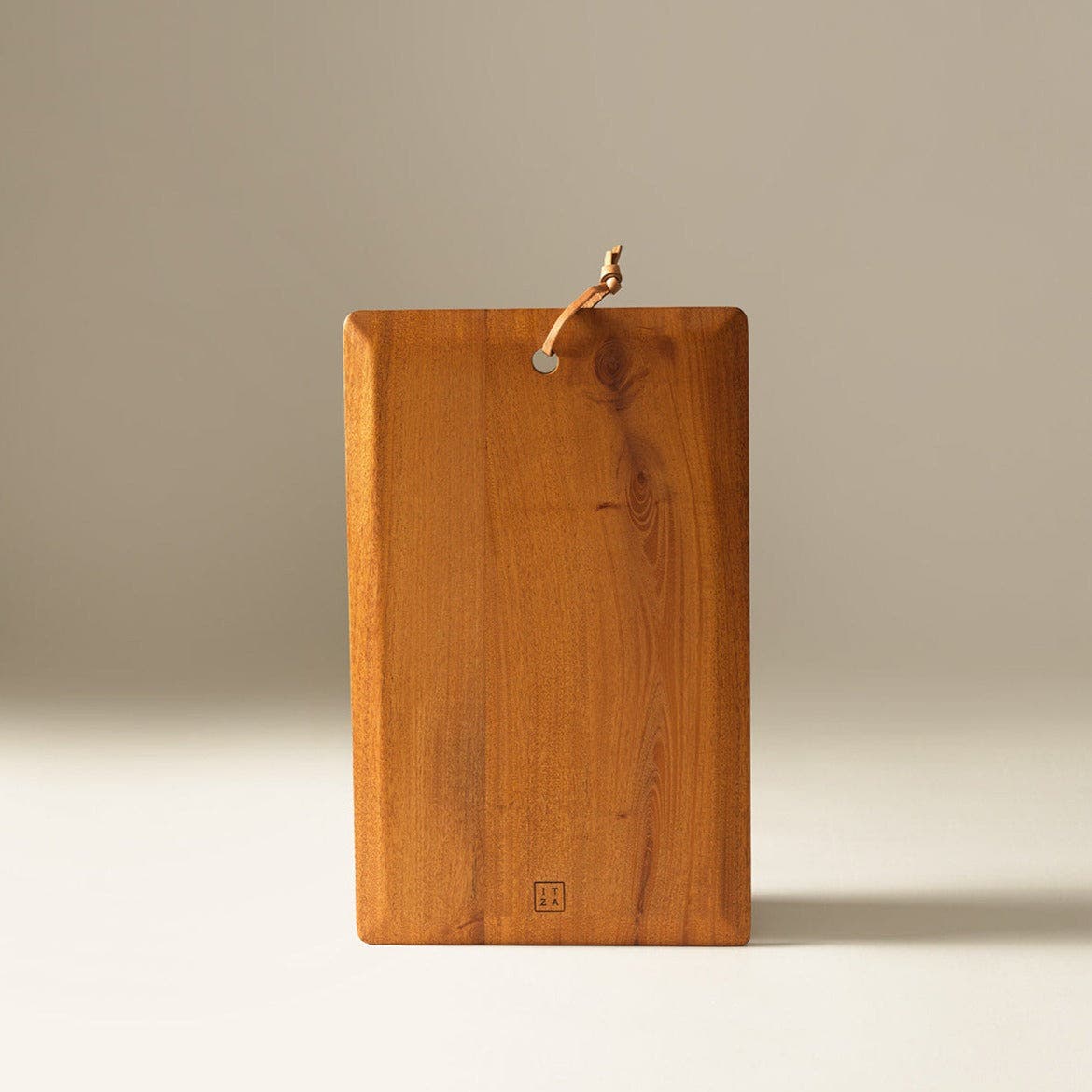 Itza Wood Wood Serving Board in Mahogany - Short 