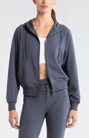 Zella Weekend French Terry Full Zip Hoodie
