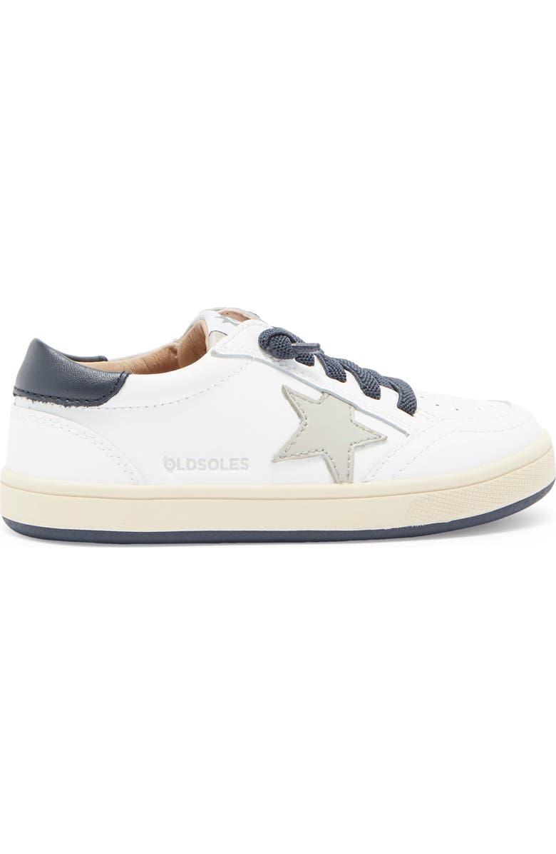 OLD SOLES Kids
Platinum Runner Sneaker, Alternate, color, Snow / Navy / Gris
