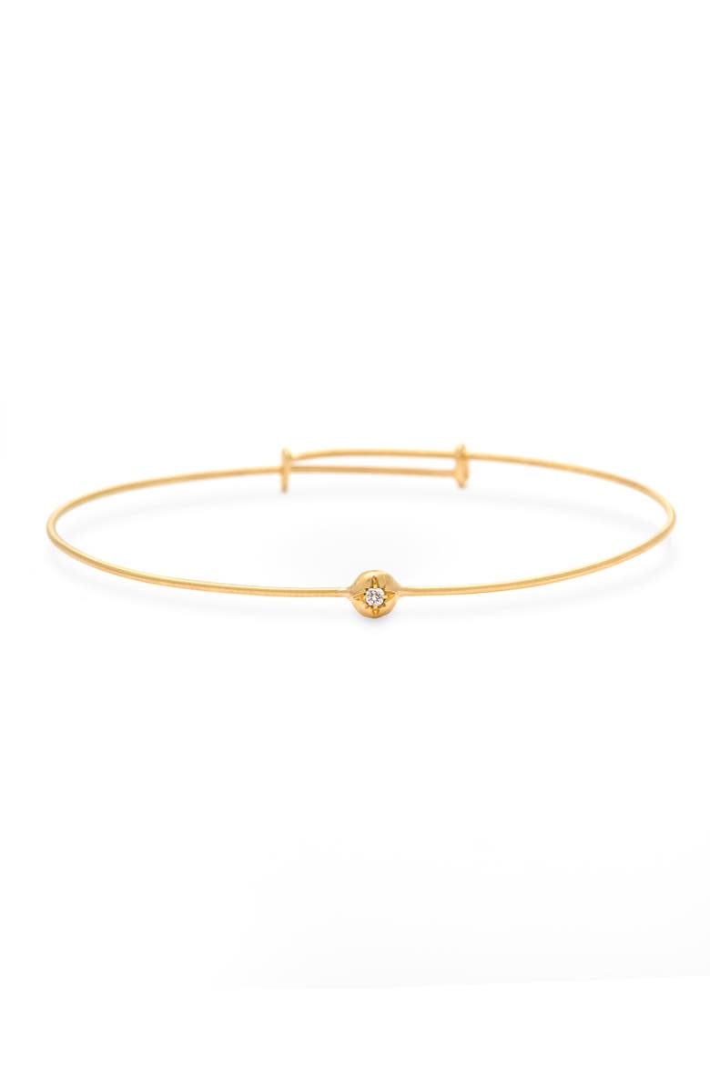 Eloise Jewelry Moon Bracelet Diamond, Main, color, Diamond