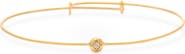 Eloise Jewelry Moon Bracelet Diamond