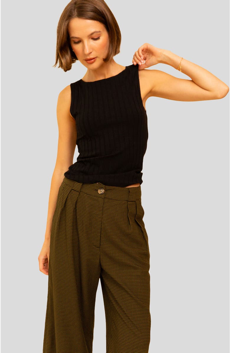 Whimsy + Row Dillon Tank, Main, color, Black