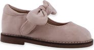 SHUSHOP Kids' Allegra Mini Faux Suede Mary Jane Flat