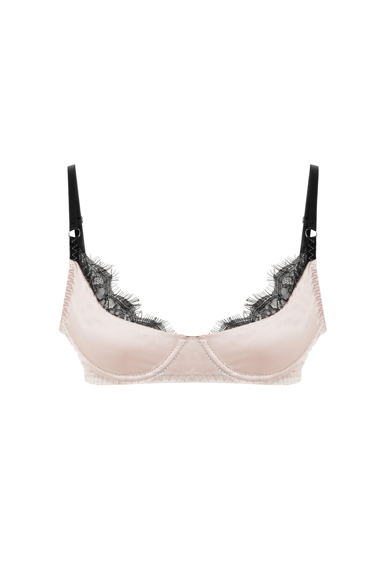 Mers Silk Eos Pure Bra, Alternate, color, Beige