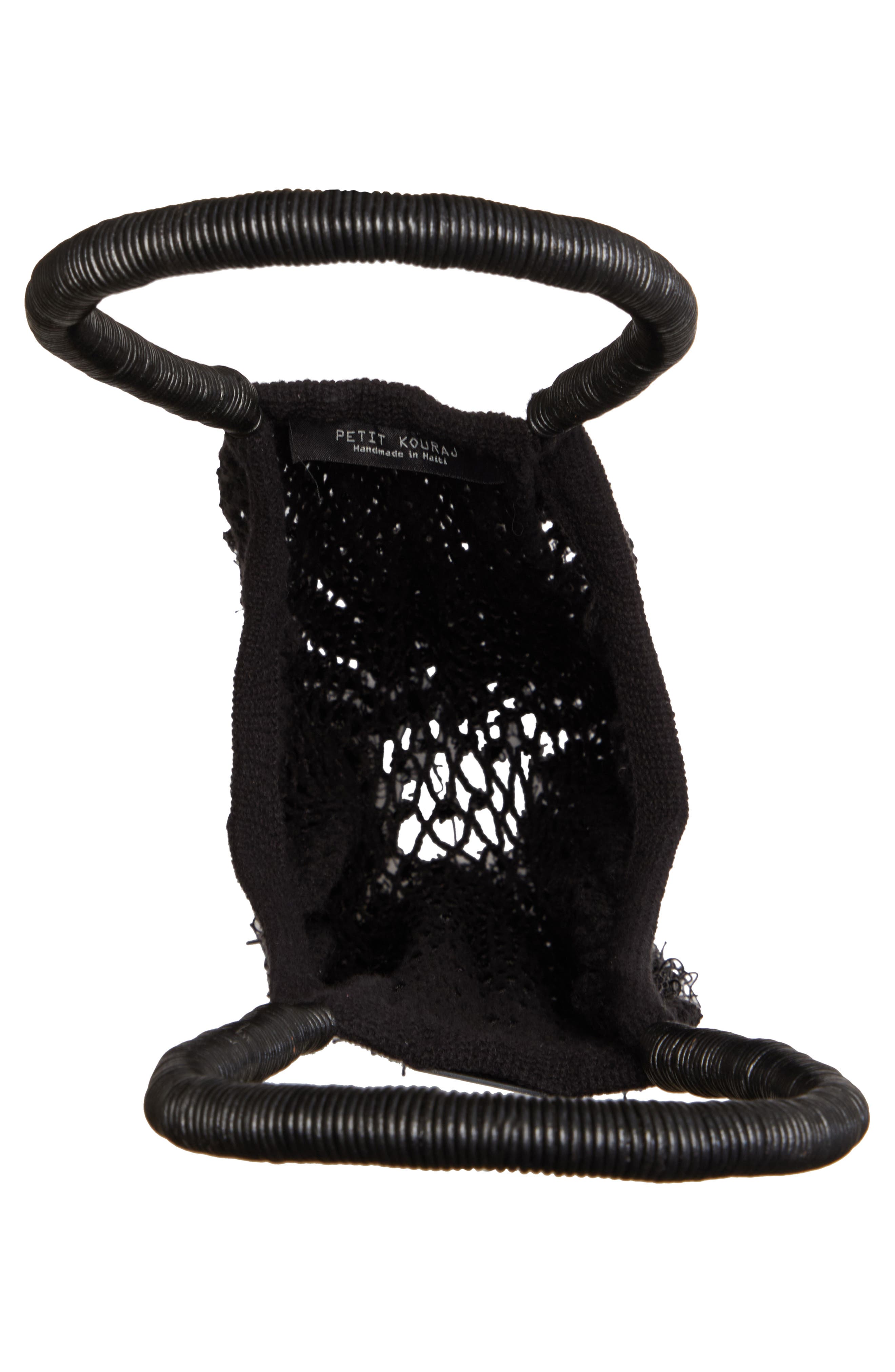 Petit Kouraj Large Fringe Top Handle Bag, Alternate, color, 