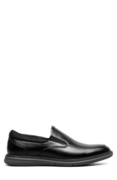 Nunn Bush Chase Moc Toe Slip-on In Black