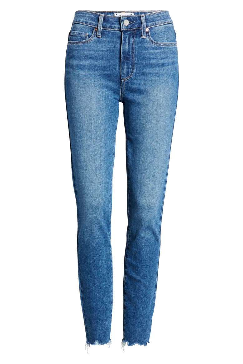 Hoxton Raw Hem Ankle Skinny Jeans, Alternate, color, LIMITLESS W/ RAGGED FRAY HEM