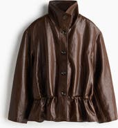 H&M Oversized Peplum Jacket