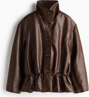 H&M Oversized Peplum Jacket