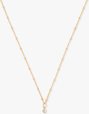 CUFFED BY NANO Birthstone 14k Gold Filled Necklace