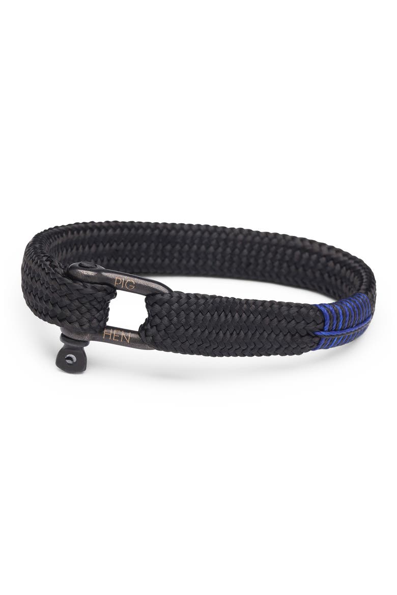 Sharp Simon Bracelet, Main, color, BLACK / BLACK
