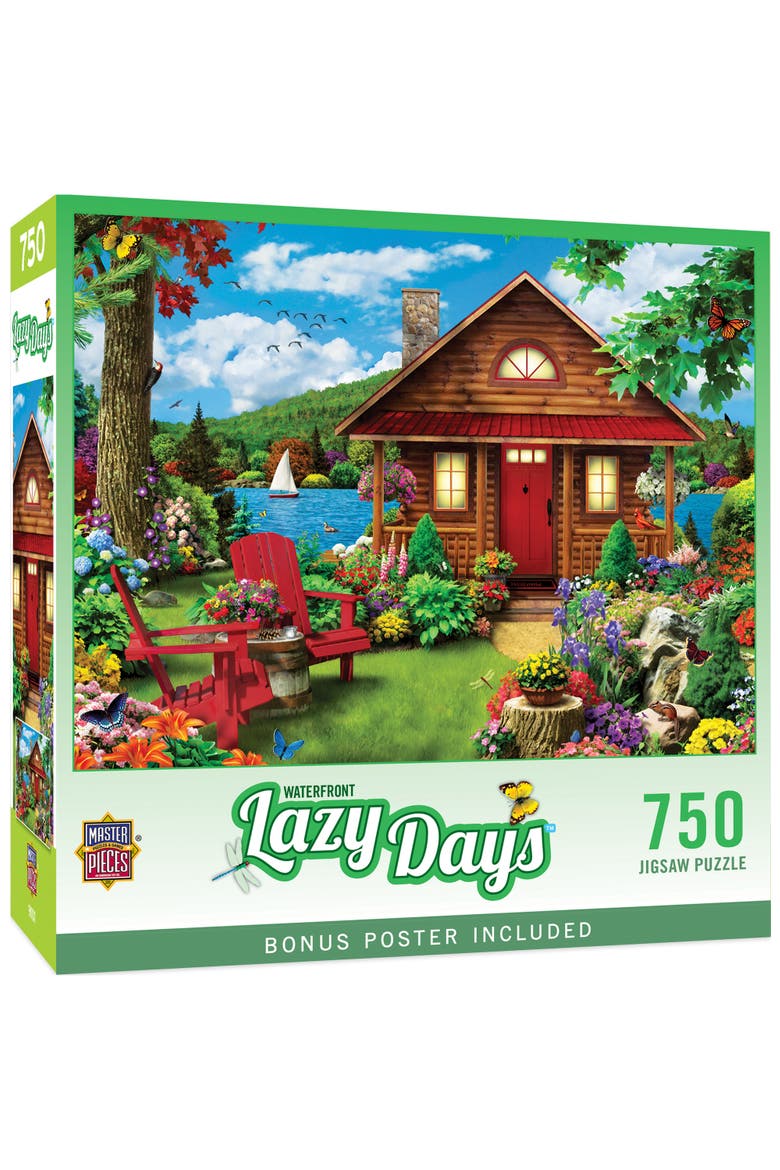Waterfront 750 Piece Jigsaw Puzzle, Main, color, Multicolor