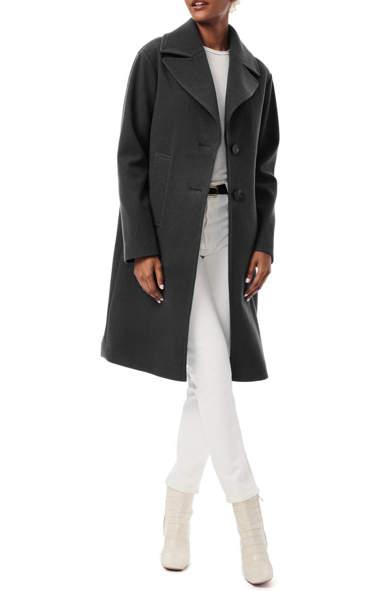 Bernardo Desk to Dinner Oversize Coat, Alternate, color, 