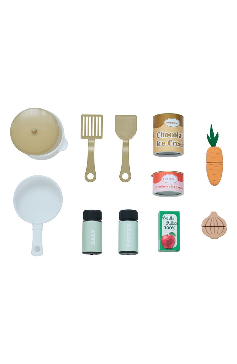 Teamson Kids Little Chef Chester Play Kitchen & Accessories, Alternate, color, Green