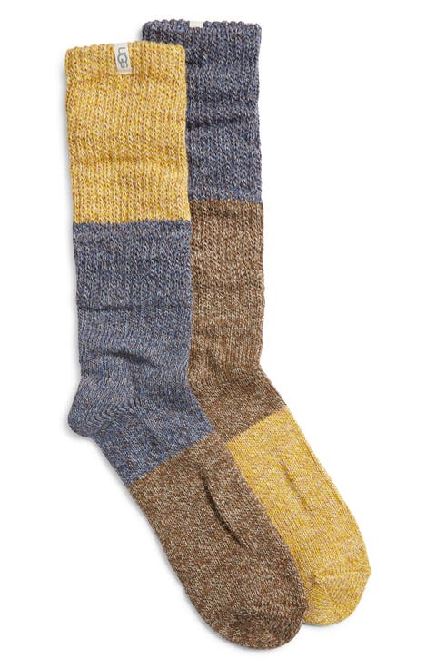 Jakoby Slouchy Cotton Blend Crew Socks