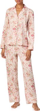 Lauren Ralph Lauren Print Cotton Blend Pajamas