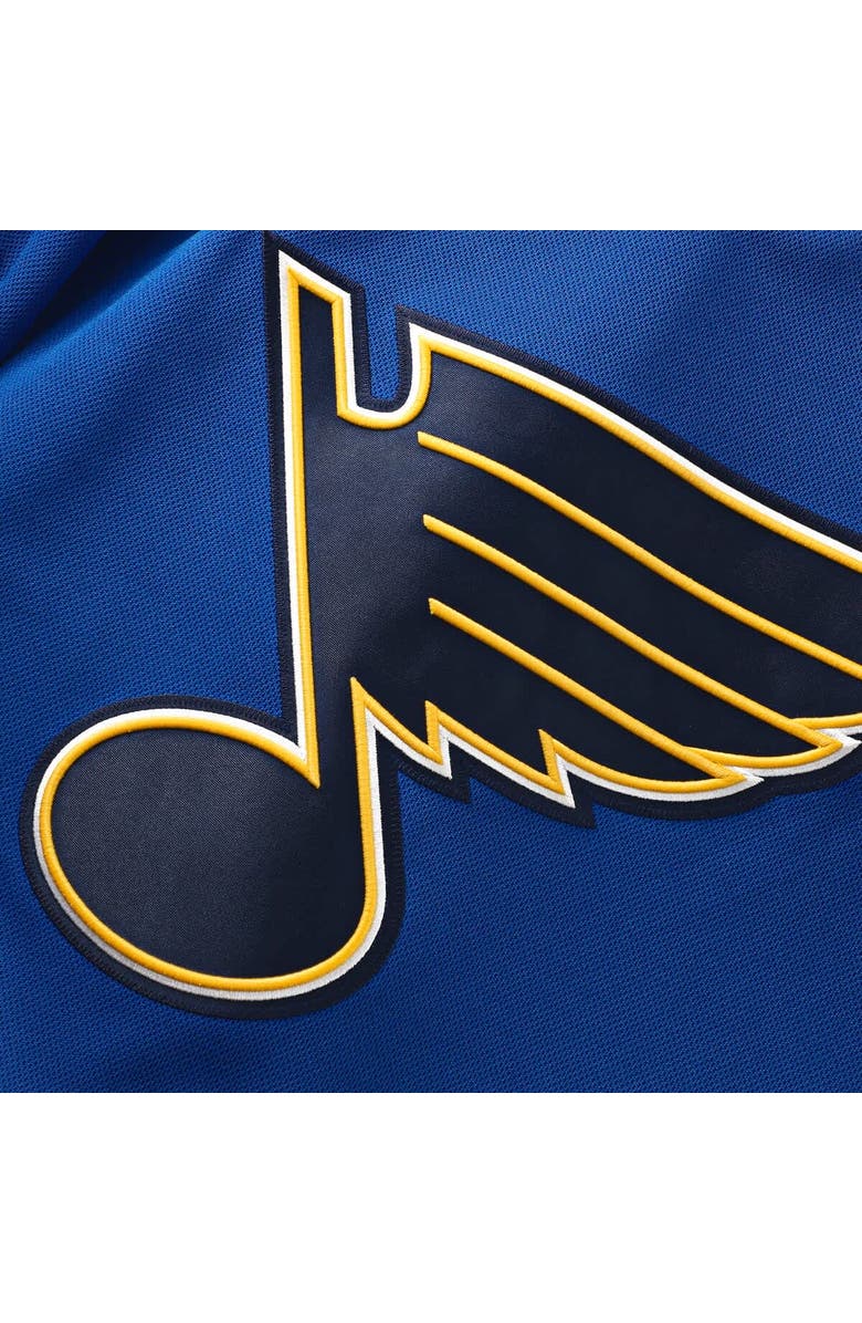FANATICS Men's Fanatics Jordan Binnington Blue St. Louis Blues Home Premium Jersey, Alternate, color, 