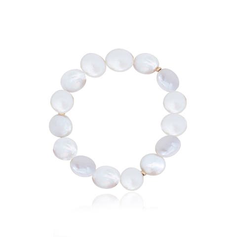 Coin Pearl Bracelet