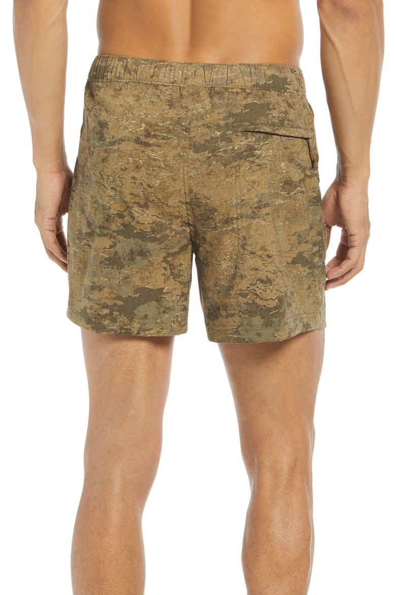 Class V Swim Trunks, Alternate, color, OLIVE CAMO PRINT