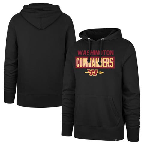 Men's '47 Black Washington Commanders Framework Headline Hoodie