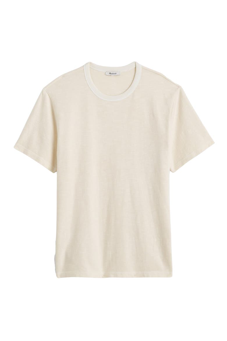Heavyweight Cotton Slub T-Shirt, Alternate, color, VINTAGE IVORY