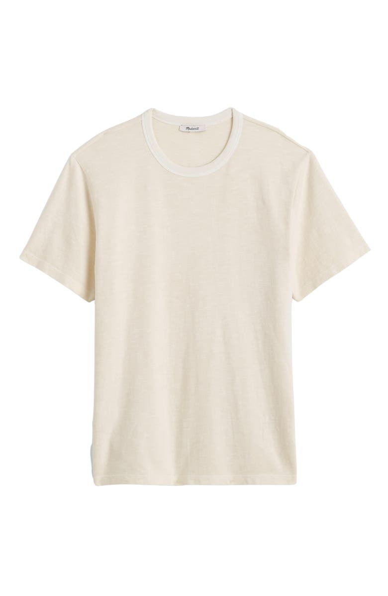 Madewell Heavyweight Cotton Slub T-Shirt, Alternate, color, Vintage Ivory