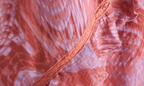 Steve Madden Versailles Sleeveless Ruffle Dress In Pink