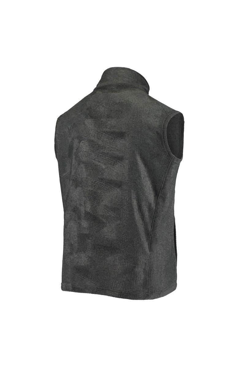 DUNBROOKE Men's Gray Tampa Bay Buccaneers Houston Fleece Full-Zip Vest, Alternate, color, Gray