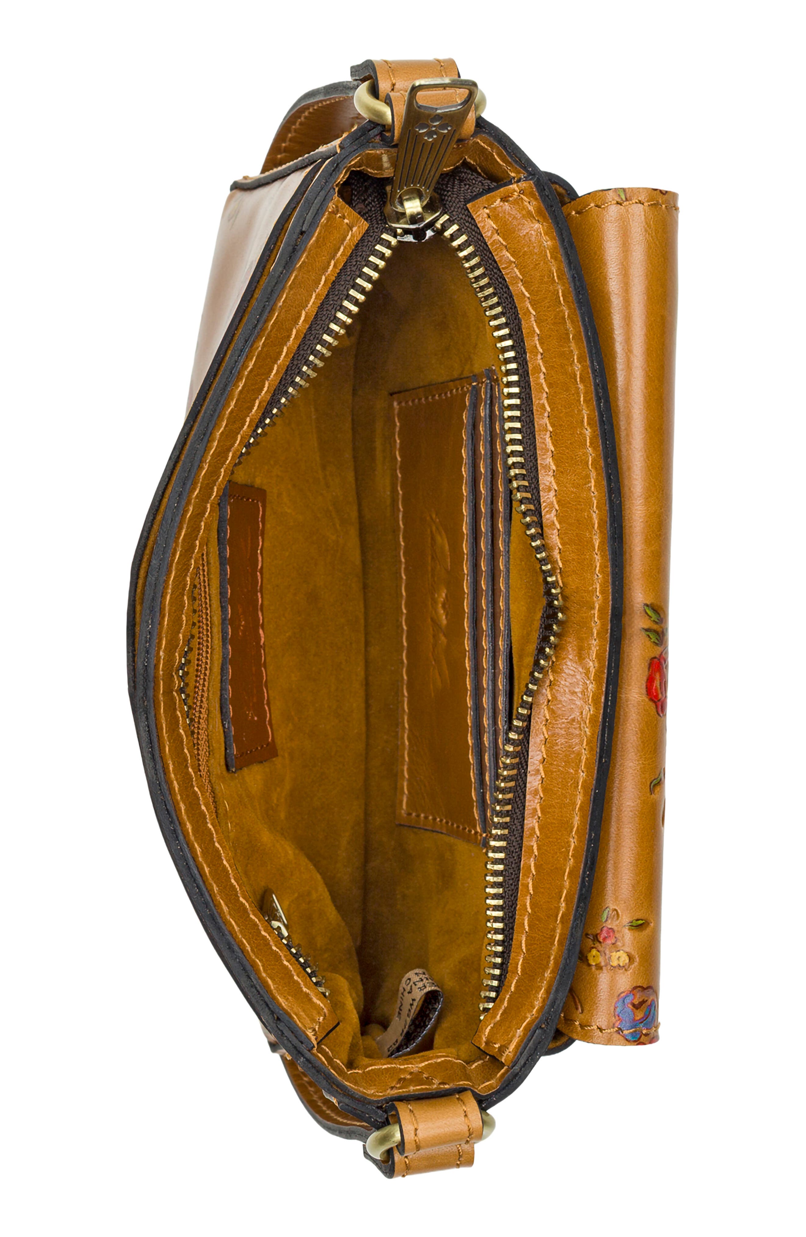 Dovera Leather Crossbody Bag, Alternate, color, LIGHT TAN