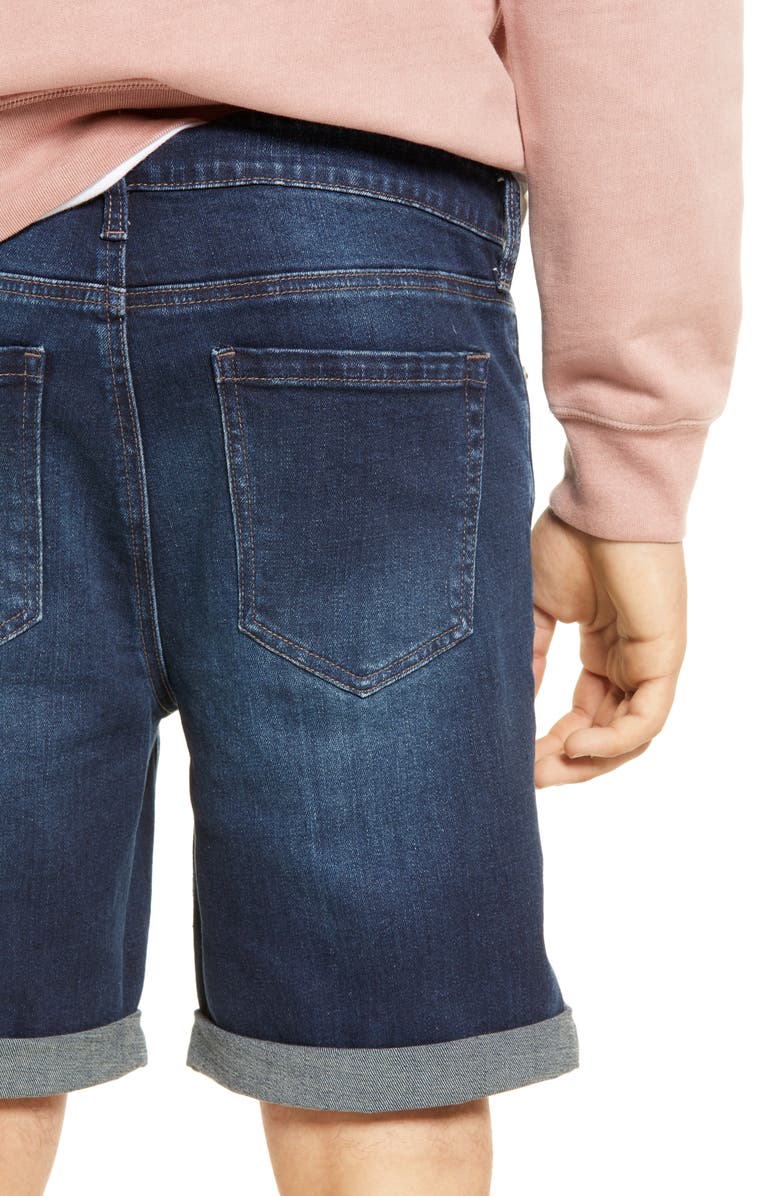 BP. Men's Slim Fit Stretch Denim Shorts, Alternate, color, 