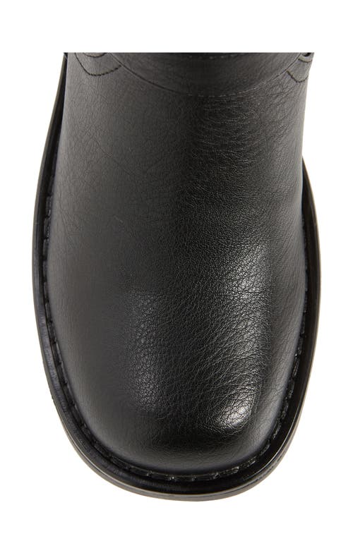 Azalea Wang Gardner Chain Detail Engineer Boot In Black