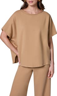Donna Karan New York Cotton French Terry T-Shirt
