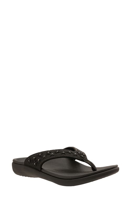Revitalign Yumi Bvi Flip Flop In Black