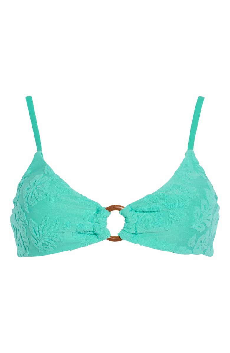 Dippin Daisys Solar Triangle Bikini Top, Alternate, color, Aqua Green