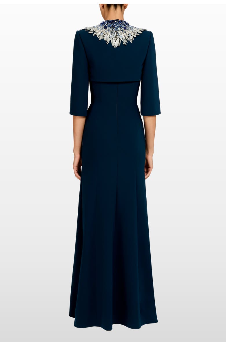 Jenny Packham Dexy Maxi Dress, Alternate, color, Liquorice