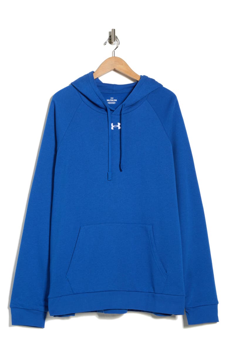 Under Armour Rival Fleece Hoodie, Main, color, Blue Calm