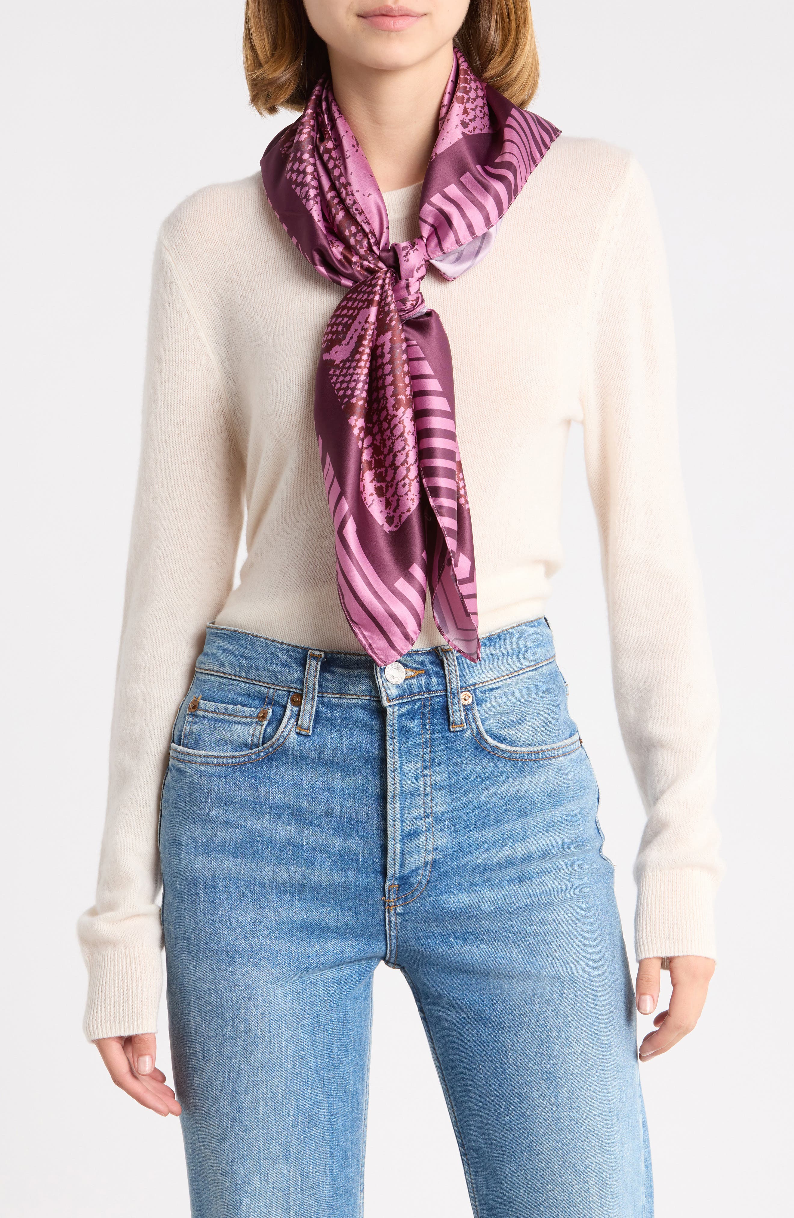 PINK- BURGUNDY REPTILE