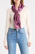 NORDSTROM RACK Floral Satin Scarf