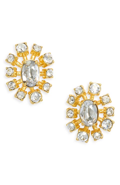 Punk Royale Austrian Crystal Stud Earrings