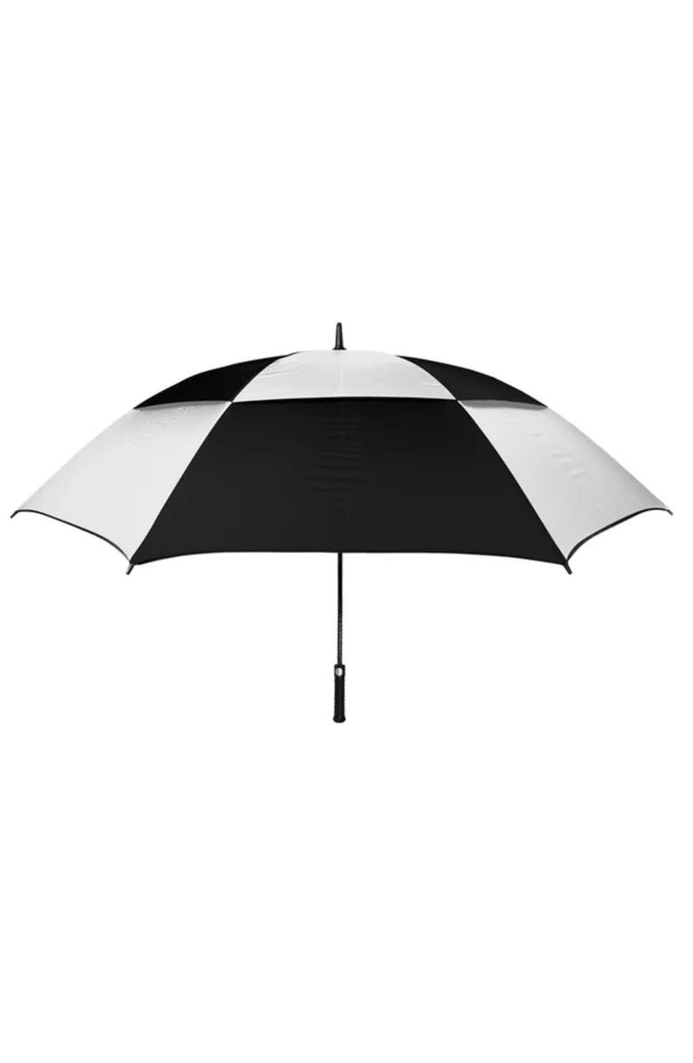 BAG BOY 62 Inch Guardian 2.0 Umbrella, Main, color, Black/White