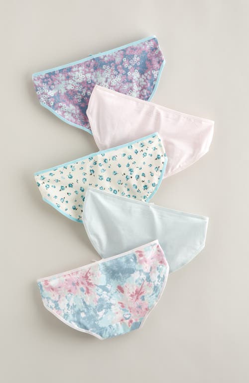 Nordstrom Kids' Assorted 5-pack Hipster Briefs In Multi