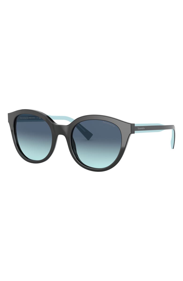 Tiffany & Co. 52mm Gradient Cat Eye Sunglasses, Alternate, color, 
