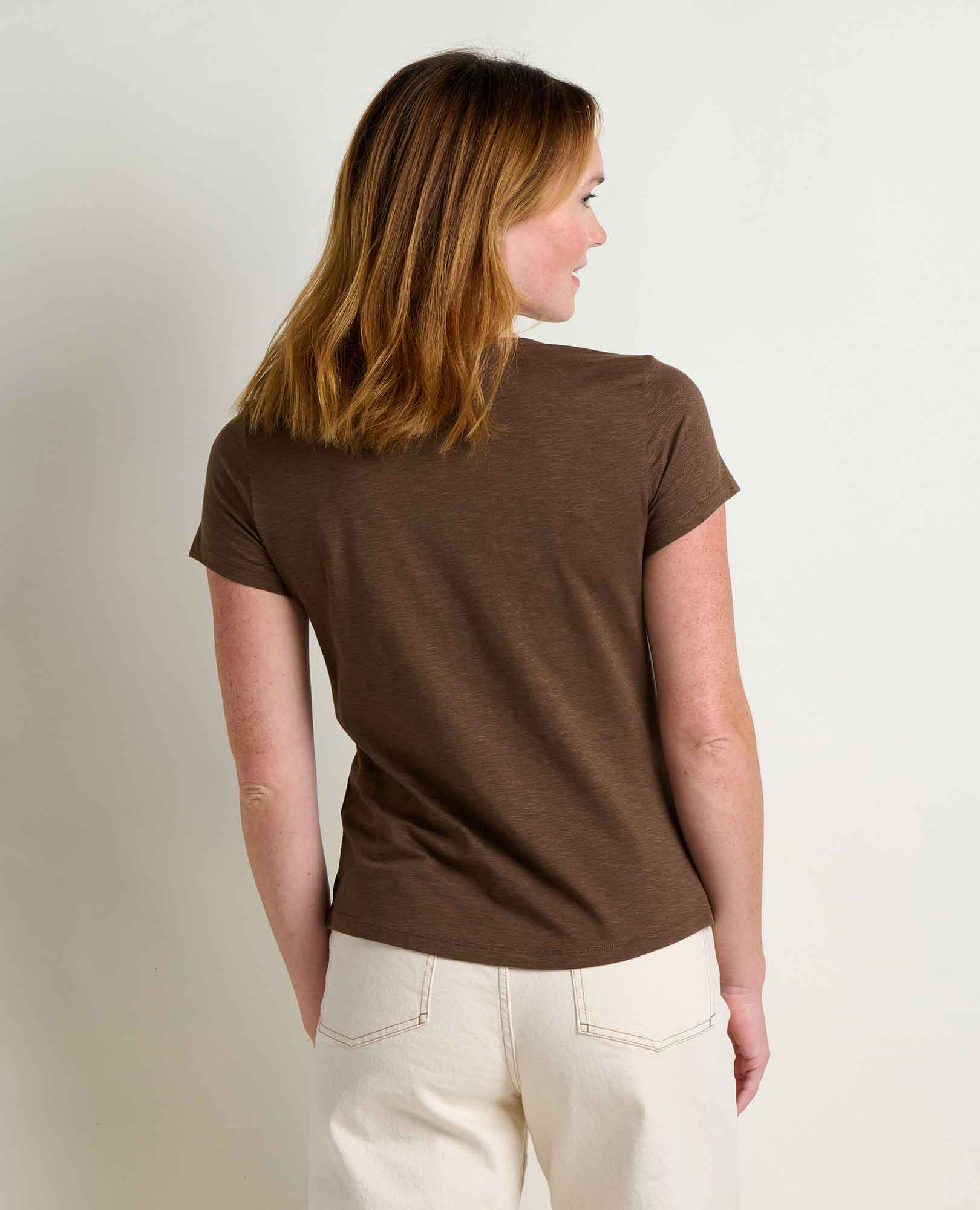 Toad And Co Toad & Co Marley Tee In Brown