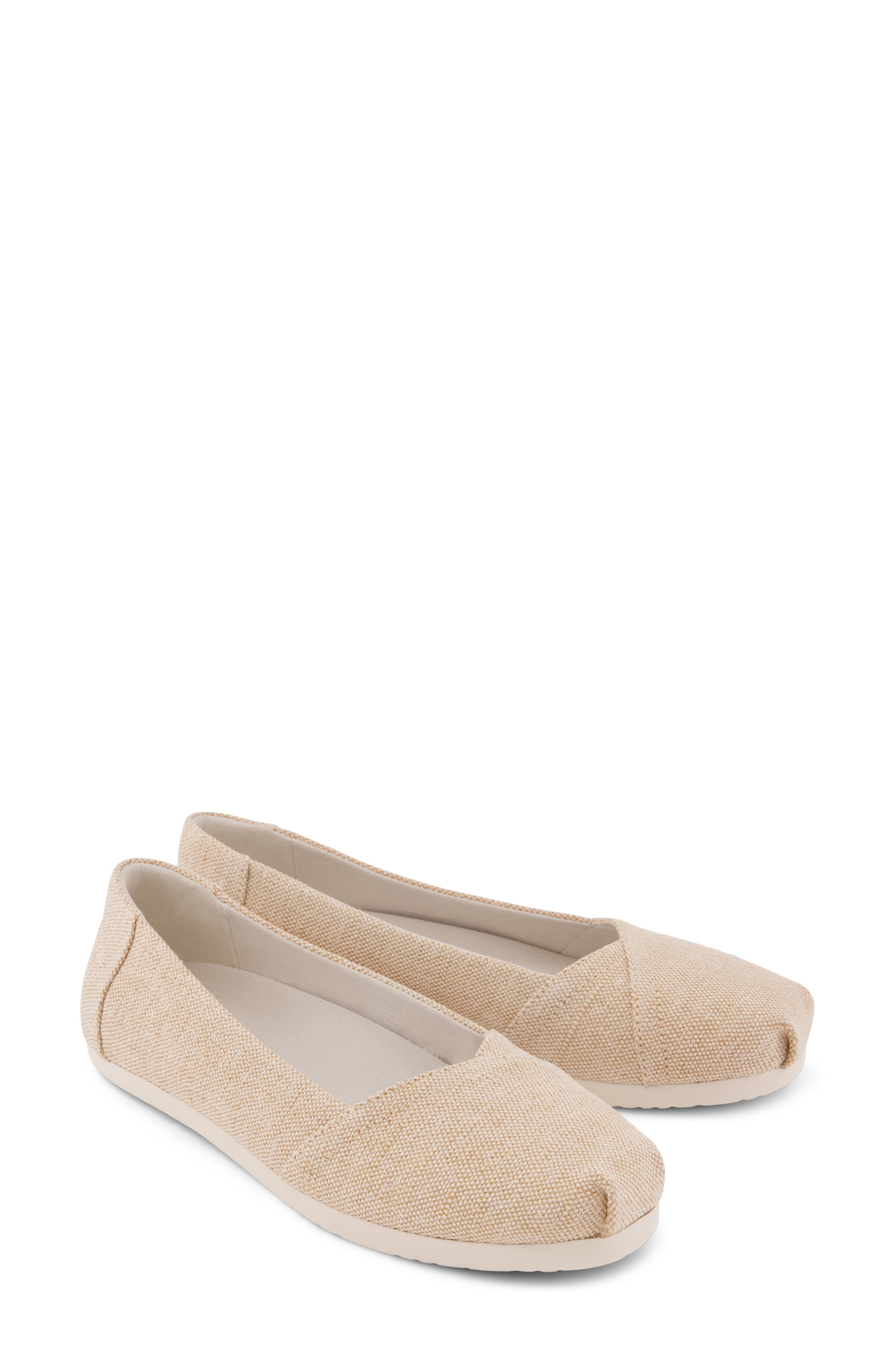 Alpargata Ballet Flat, Alternate, color, GOLD