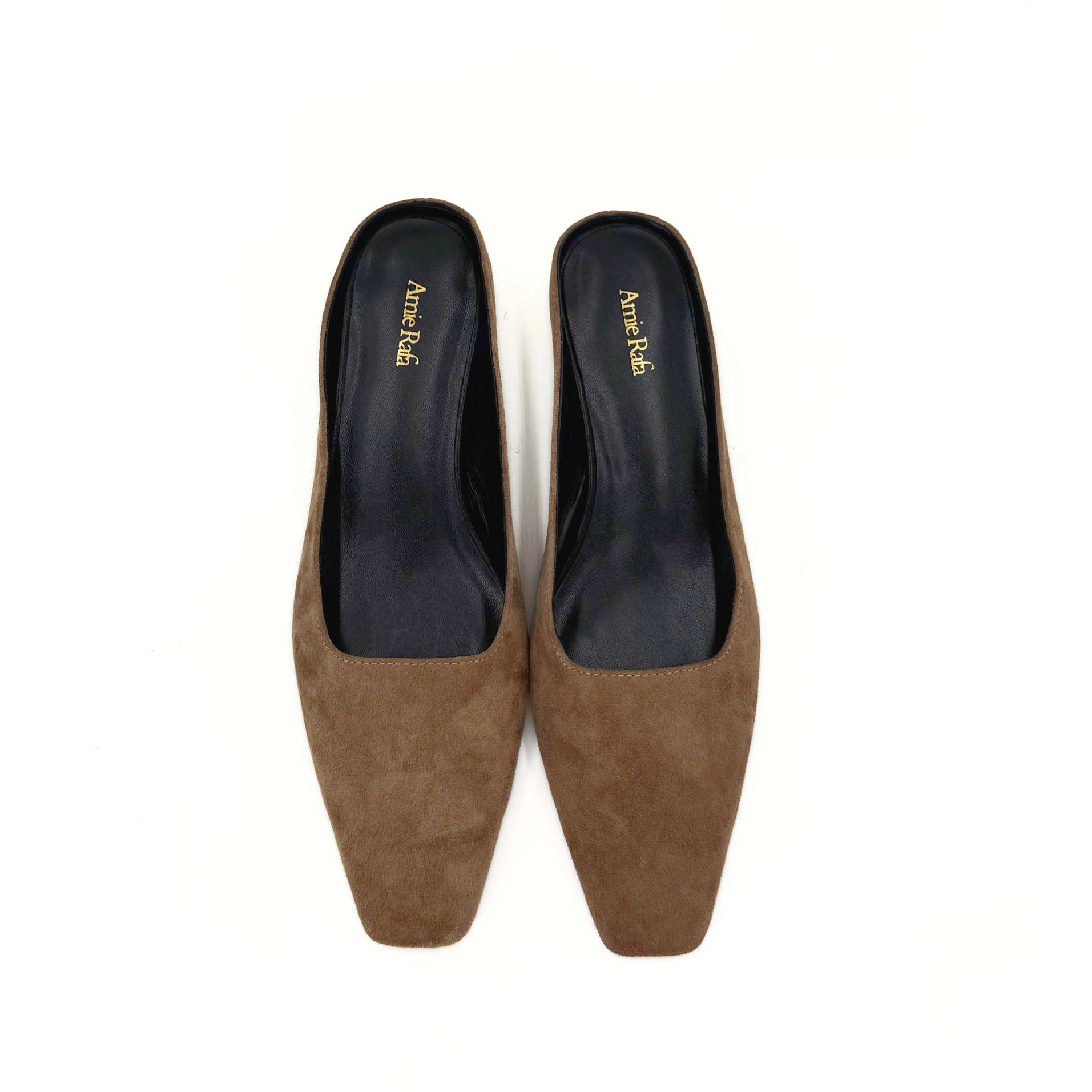 Mona Kitten Heel Mules, Alternate, color, Taupe