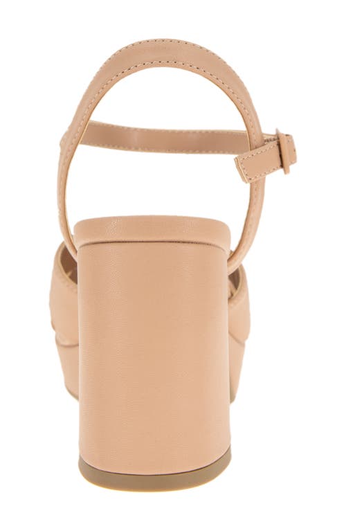 Reaction Kenneth Cole Reeva Platform Sandal In Brown