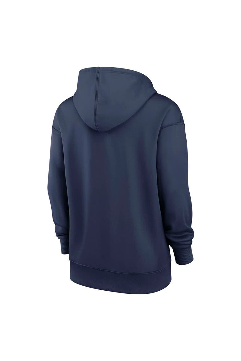 Women's Nike Navy Minnesota Twins Authentic Collection City Connect Performance Pullover Hoodie, Alternate, color, Navy