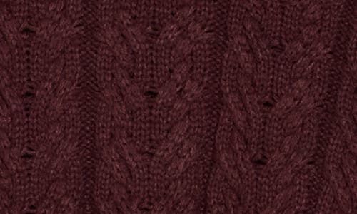 Splendid Aspen Sleeveless Turtleneck Sweater In Burgundy