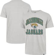 '47 Men's '47 Gray Jacksonville Jaguars Play Action Franklin T-Shirt